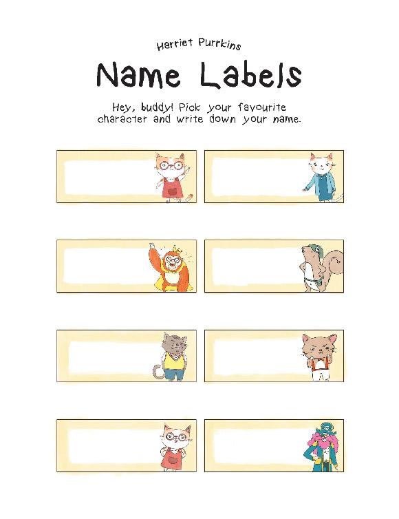 Name Labels