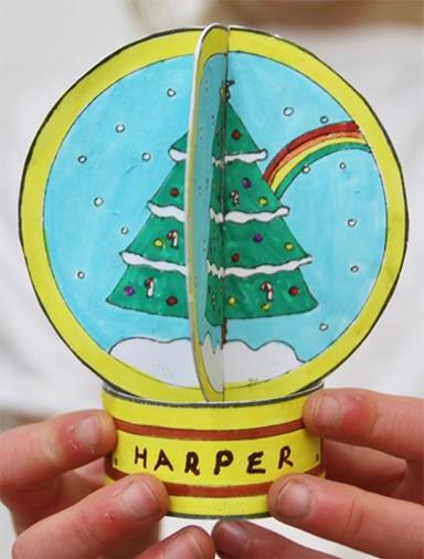 DIY Snowglobe Crafts Magic Made Printable Series