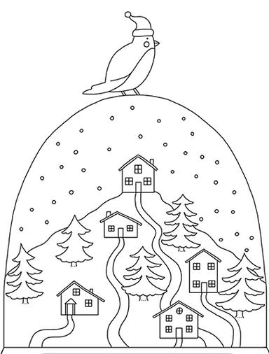 Color in the Holidays Coloring pages Magic Made Printable Series