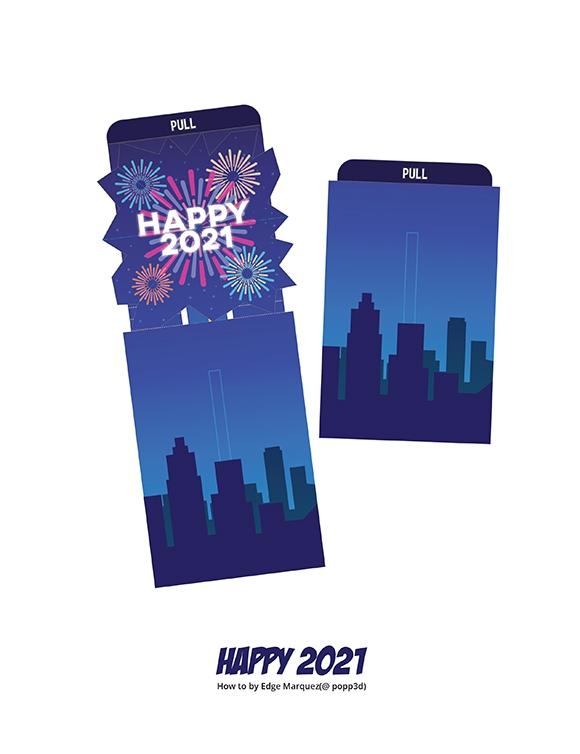 Happy New Year Bookmarks