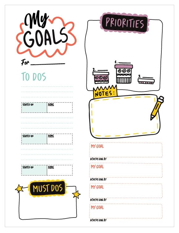 Goals Planner 1