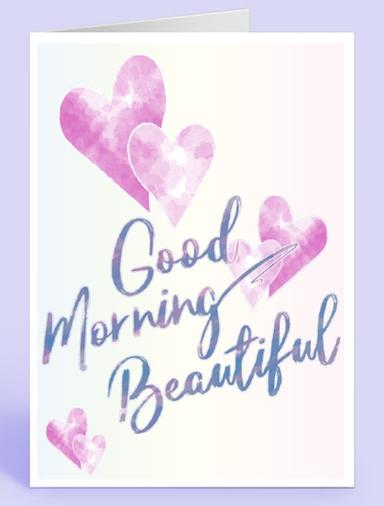 HP Get Well Card - Good Morning Beautiful
