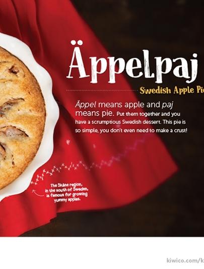 Travel to Sweden: Eat Appelpaj