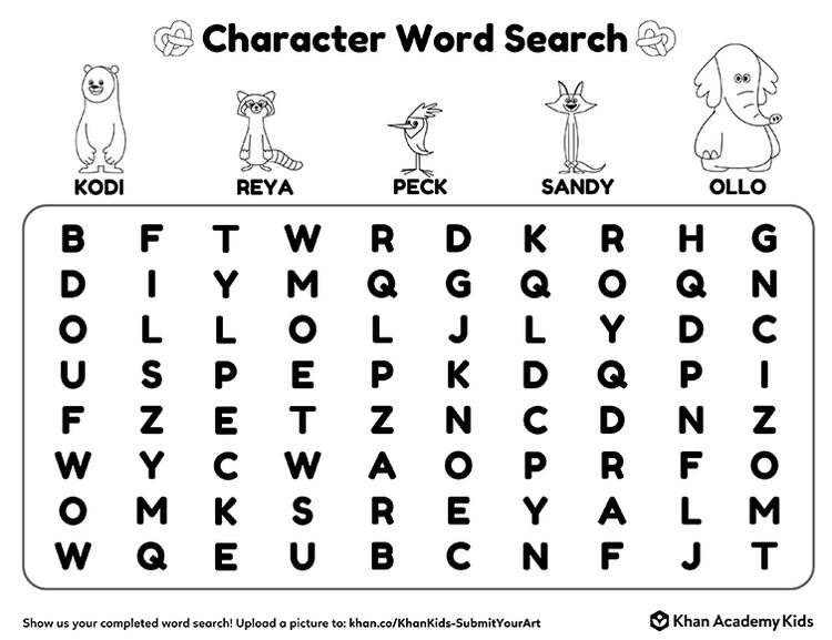 Character Word Search