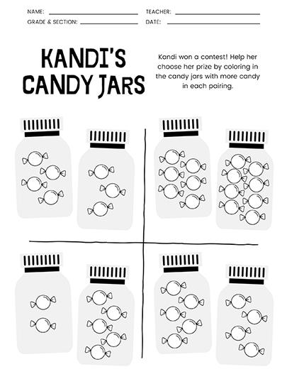Tarros de caramelo de Kandi