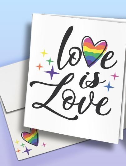 Carte HP Pride - L'amour, c'est l'amour