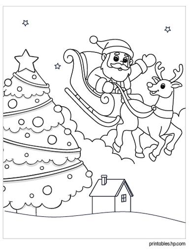 HP Christmas_coloring_2