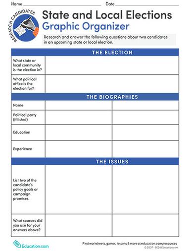 Education.com_24Summer_State and Local Elections Graphic Organizer