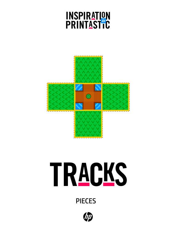 Boardgame Track pieces