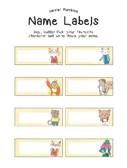 Name Labels