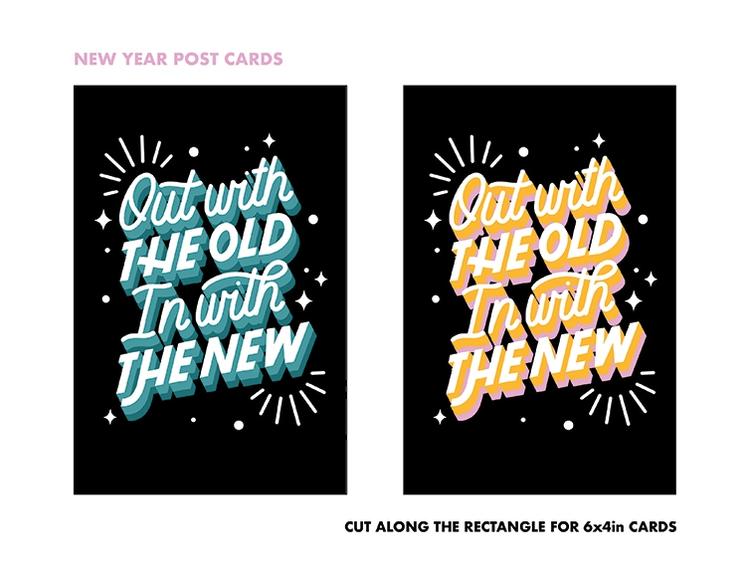 New Years Cards