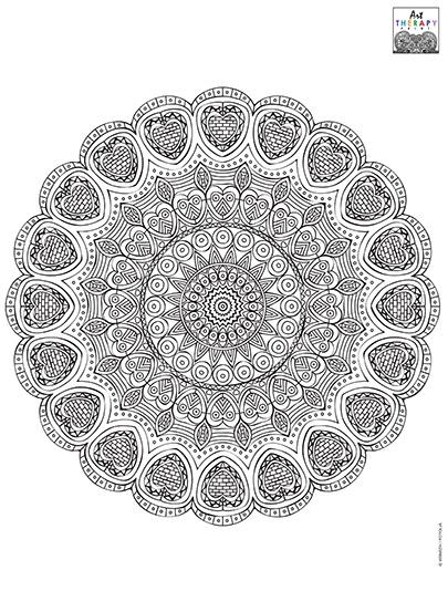 Mandala-patroon 4