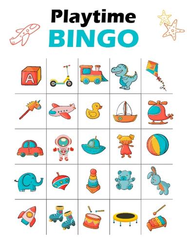 HP Kids Playtime Bingo