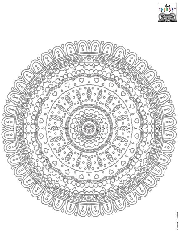 Padrão de mandala 8