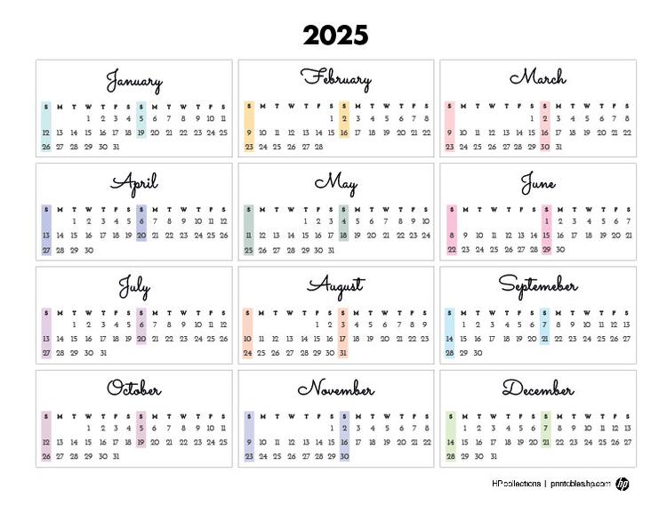 Yearly Calendar_2025_03_en_thb