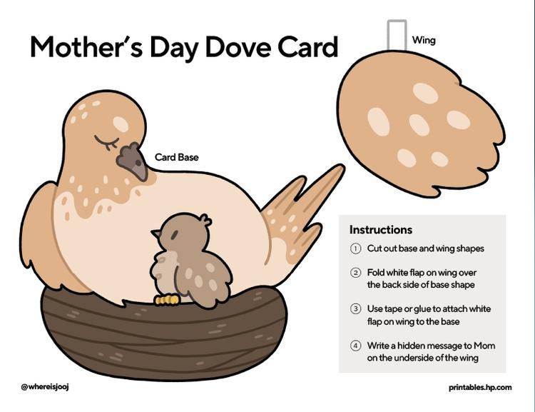 Mother's Day Dove