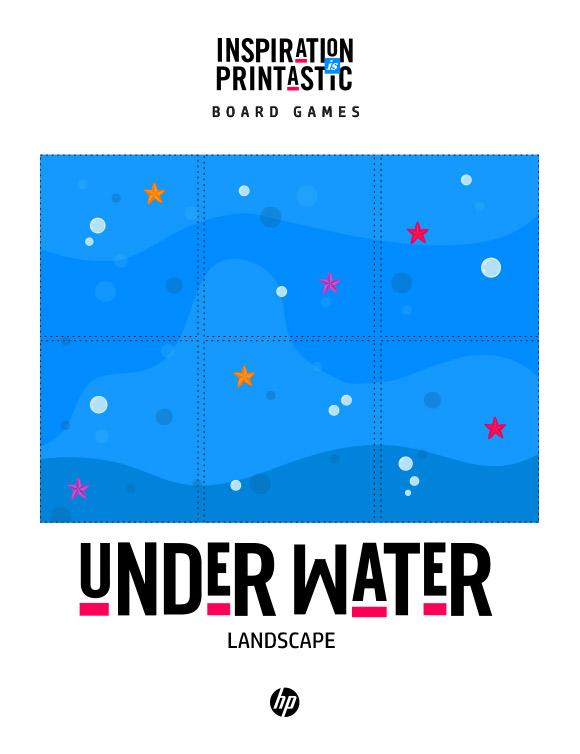 Board Games Underwater landscape board