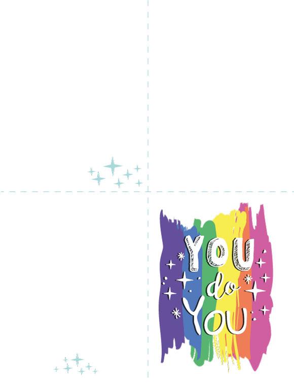 HP Pride Card - You  Do You