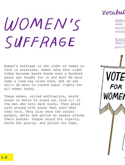 Suffrage - Ages 4-8