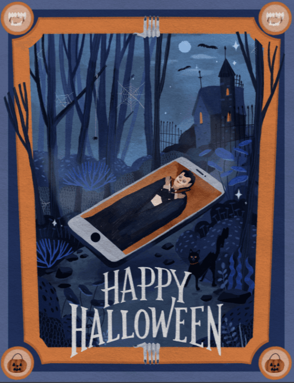 Virtually Spooky Poster