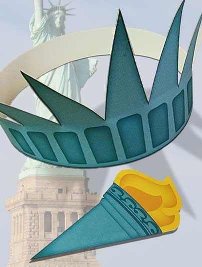Statue of Liberty Crown & Torch