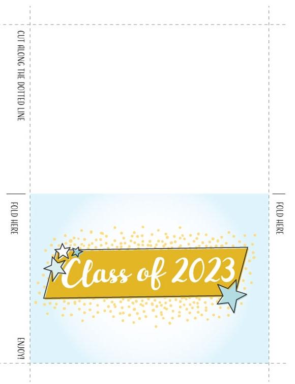 HP Graduation Card - Class of 2023