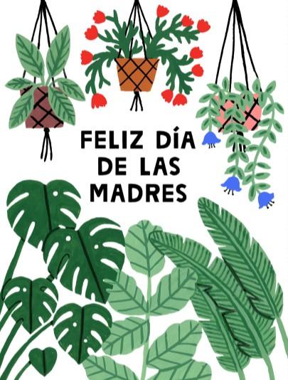 Série Feliz Día de las Madres- Plantas pour la fête des mères
