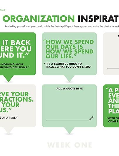 Organization Inspiration