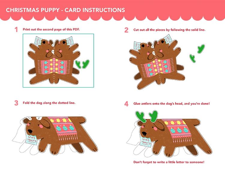 Christmas Puppy Cards