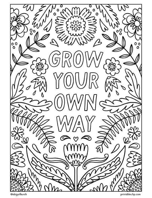 Grow Your Own Way