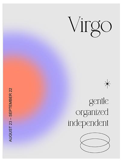 Virgo Astrology Poster