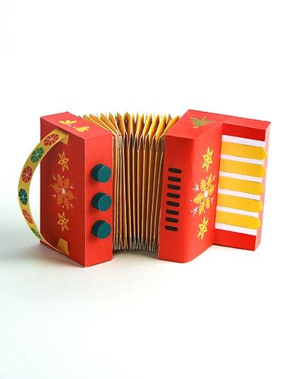 Instrument de musique accordéon