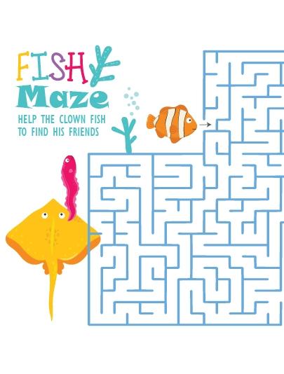 Jeu Fish Maze