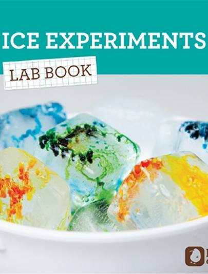 Experimentos de libros de laboratorio de hielo Kiwi