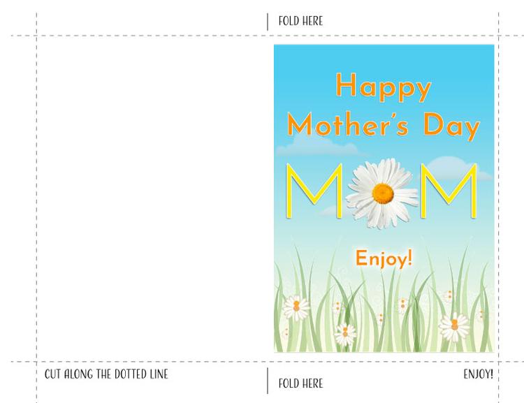 Carte HP pour la fête des mères - MAMAN