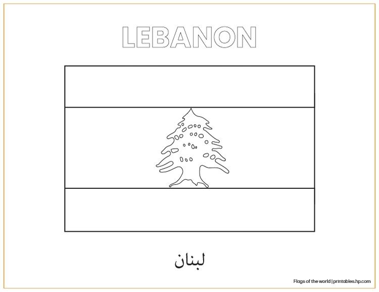 Flags of Lebanon