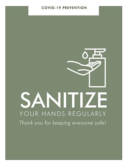Sanitation Signs