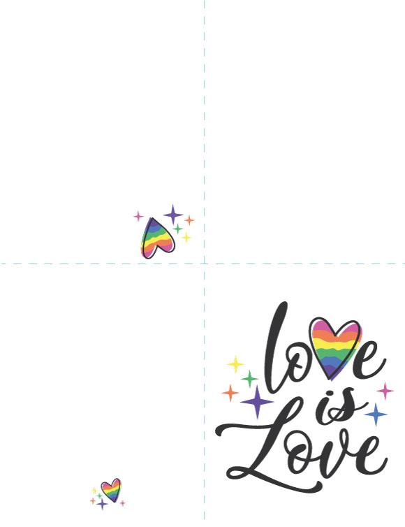 HP Pride Card - Love is Love