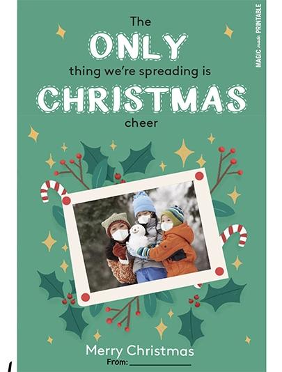 Christmas Cheer Customizable Card