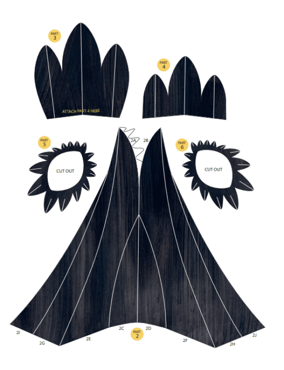 Halloween Crow Mask