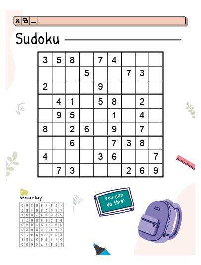 Sudoku-spel 08