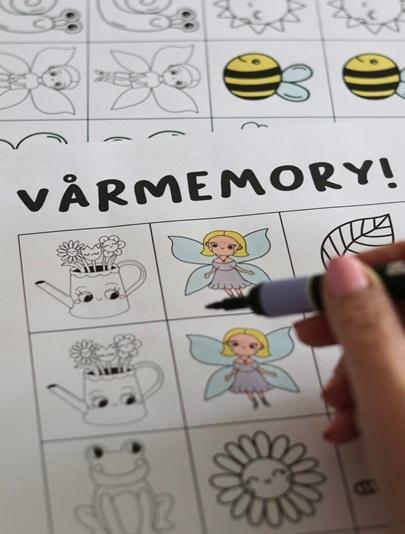 Vårmemory