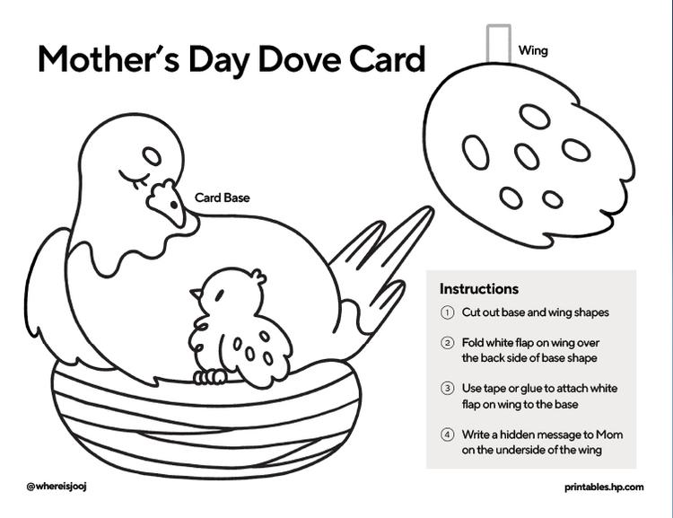 Mother's Day Dove
