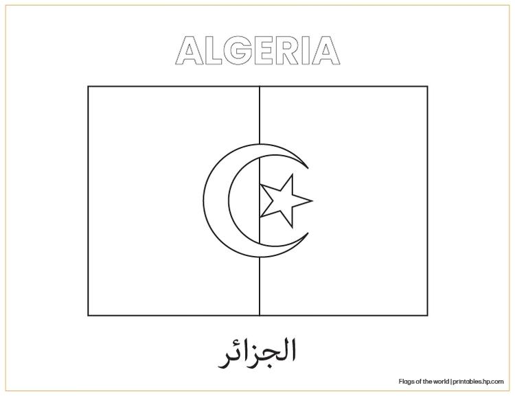 Flags of Algeria