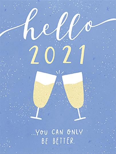 Hopes For The New Year Card