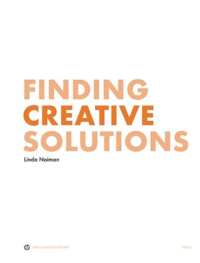 Trouver des solutions créatives