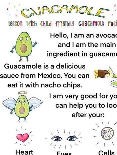 Guacamole - 4-8 jaar