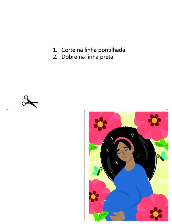 Cartão Mãe Grávida