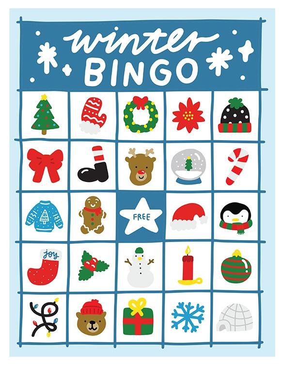 Printables - Winter Bingo