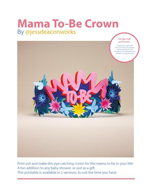 Mama To Be Crown